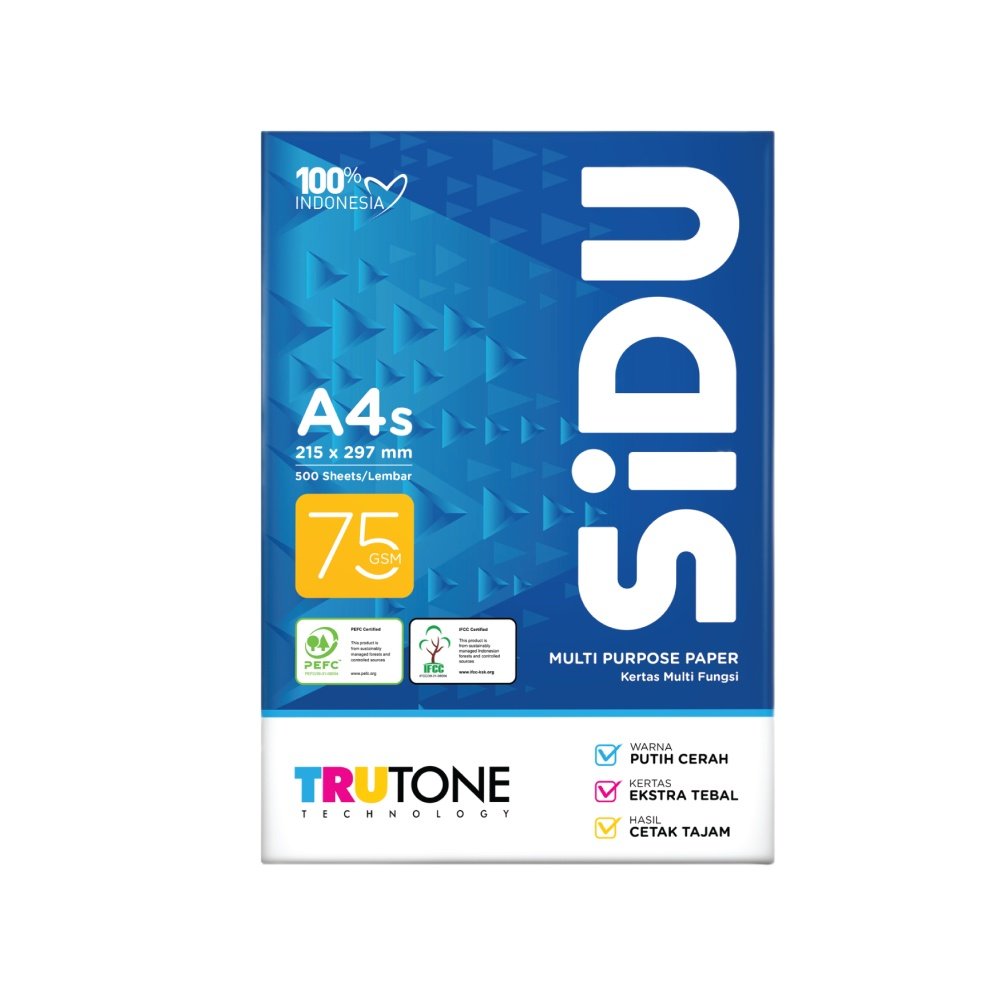 SIDU HVS A4s 75 GSM/RIM